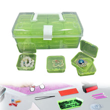 Load image into Gallery viewer, 32 Grid Bead Storage Container Diamond Embroidery Beaded Toolbox for Small Items