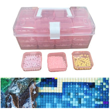 Load image into Gallery viewer, 32 Grid Bead Storage Container Diamond Embroidery Beaded Toolbox for Small Items