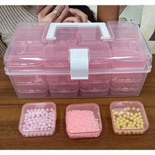Load image into Gallery viewer, 32 Grid Bead Storage Container Diamond Embroidery Beaded Toolbox for Small Items