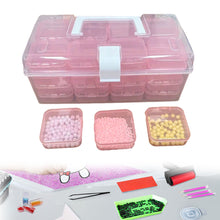 Load image into Gallery viewer, 32 Grid Bead Storage Container Diamond Embroidery Beaded Toolbox for Small Items