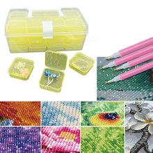 Load image into Gallery viewer, 32 Grid Bead Storage Container Diamond Embroidery Beaded Toolbox for Small Items