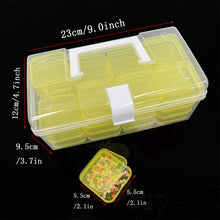 Load image into Gallery viewer, 32 Grid Bead Storage Container Diamond Embroidery Beaded Toolbox for Small Items