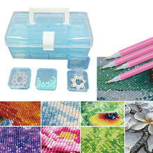 Load image into Gallery viewer, 32 Grid Bead Storage Container Diamond Embroidery Beaded Toolbox for Small Items