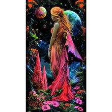 Load image into Gallery viewer, Diamond Painting - Full Round - Dark Girl (40*70CM)