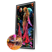 Load image into Gallery viewer, Diamond Painting - Full Round - Dark Girl (40*70CM)