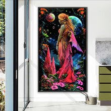 Load image into Gallery viewer, Diamond Painting - Full Round - Dark Girl (40*70CM)