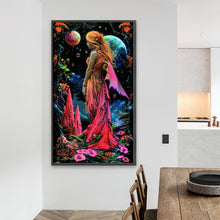 Load image into Gallery viewer, Diamond Painting - Full Round - Dark Girl (40*70CM)