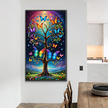 Load image into Gallery viewer, Diamond Painting - Full Round - Butterfly Tree (40*70CM)