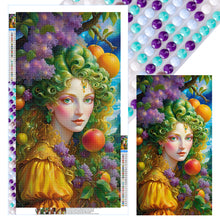 Load image into Gallery viewer, Diamond Painting - Full Round - Vintage Girl (40*70CM)
