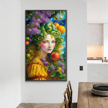 Load image into Gallery viewer, Diamond Painting - Full Round - Vintage Girl (40*70CM)