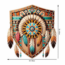 Load image into Gallery viewer, Special Shape Ethnic Style Shield Rhinestone Diamond Art Pendants for Art Crafts