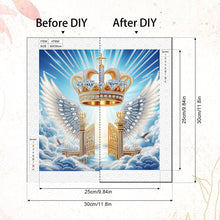 Load image into Gallery viewer, Diamond Painting - Partial Special Shaped - Wing Crown (30*30CM)