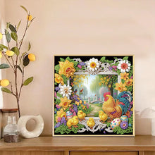 Load image into Gallery viewer, Diamond Painting - Partial Special Shaped - Easter Egg Chick (30*30CM)
