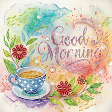 Load image into Gallery viewer, Diamond Painting - Partial Special Shaped - Coffee Dessert (30*30CM)