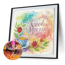 Load image into Gallery viewer, Diamond Painting - Partial Special Shaped - Coffee Dessert (30*30CM)