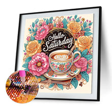 Load image into Gallery viewer, Diamond Painting - Partial Special Shaped - Coffee Dessert (30*30CM)