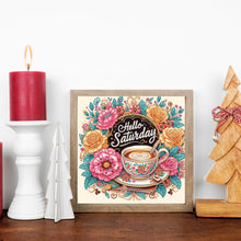 Load image into Gallery viewer, Diamond Painting - Partial Special Shaped - Coffee Dessert (30*30CM)