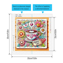 Load image into Gallery viewer, Diamond Painting - Partial Special Shaped - Coffee Dessert (30*30CM)