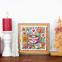 Load image into Gallery viewer, Diamond Painting - Partial Special Shaped - Coffee Dessert (30*30CM)