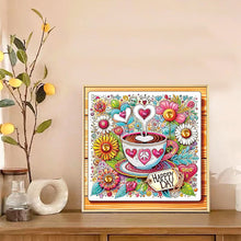 Load image into Gallery viewer, Diamond Painting - Partial Special Shaped - Coffee Dessert (30*30CM)
