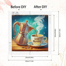 Load image into Gallery viewer, Diamond Painting - Partial Special Shaped - Coffee Dessert (30*30CM)