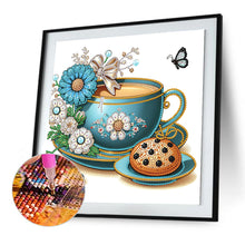 Load image into Gallery viewer, Diamond Painting - Partial Special Shaped - Coffee Dessert (30*30CM)