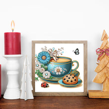 Load image into Gallery viewer, Diamond Painting - Partial Special Shaped - Coffee Dessert (30*30CM)