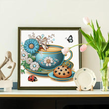 Load image into Gallery viewer, Diamond Painting - Partial Special Shaped - Coffee Dessert (30*30CM)
