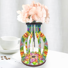 Load image into Gallery viewer, Wood Flower Diamond Painting Flower Vase Diamond Painting Tabletop Ornaments Kit