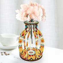 Load image into Gallery viewer, Wood Flower Diamond Painting Flower Vase Diamond Painting Tabletop Ornaments Kit