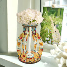 Load image into Gallery viewer, Wood Flower Diamond Painting Flower Vase Diamond Painting Tabletop Ornaments Kit