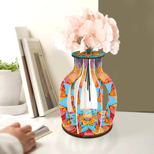 Load image into Gallery viewer, Wood Flower Diamond Painting Flower Vase Diamond Painting Tabletop Ornaments Kit