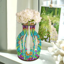 Load image into Gallery viewer, Wood Flower Diamond Painting Flower Vase Diamond Painting Tabletop Ornaments Kit