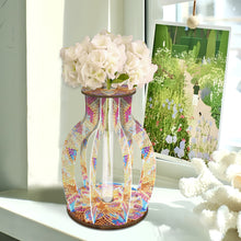 Load image into Gallery viewer, Wood Flower Diamond Painting Flower Vase Diamond Painting Tabletop Ornaments Kit