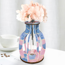 Load image into Gallery viewer, Wood Flower Diamond Painting Flower Vase Diamond Painting Tabletop Ornaments Kit