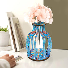 Load image into Gallery viewer, Wood Flower Diamond Painting Flower Vase Diamond Painting Tabletop Ornaments Kit