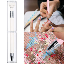 Load image into Gallery viewer, Diamond Painting Pen with Wax Refillable Wax Pen for Diamond Art Nail DIY Craft