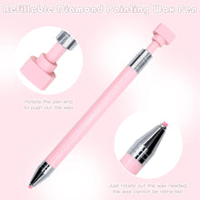 Load image into Gallery viewer, Diamond Painting Pen with Wax Refillable Wax Pen for Diamond Art Nail DIY Craft