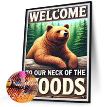 Load image into Gallery viewer, Diamond Painting - Full Round - Forest Bear (30*40CM)