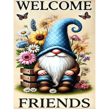 Load image into Gallery viewer, Diamond Painting - Full Round - Garden Gnome (30*40CM)