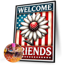 Load image into Gallery viewer, Diamond Painting - Full Round - Union Jack Daisy (30*40CM)
