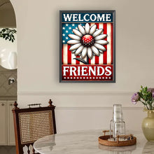 Load image into Gallery viewer, Diamond Painting - Full Round - Union Jack Daisy (30*40CM)