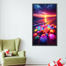 Load image into Gallery viewer, AB Diamond Painting - Full Round - Colorful Fluorescent Shells (40*70CM)
