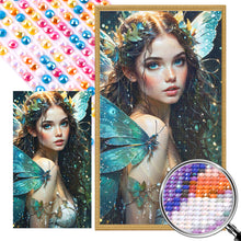 Load image into Gallery viewer, AB Diamond Painting - Full Round - Nature Girl (40*70CM)