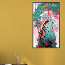 Load image into Gallery viewer, AB Diamond Painting - Full Round - Samurai Girl (40*70CM)