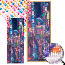 Load image into Gallery viewer, AB Diamond Painting - Full Round - Girl On The Street (30*80CM)