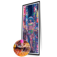 Load image into Gallery viewer, AB Diamond Painting - Full Round - Girl On The Street (30*80CM)