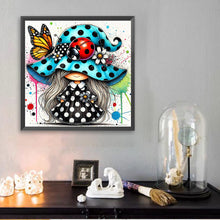 Load image into Gallery viewer, Diamond Painting - Full Square - Colorful Ladybug Girl (30*30CM)