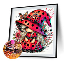 Load image into Gallery viewer, Diamond Painting - Full Square - Colorful Ladybug Girl (30*30CM)