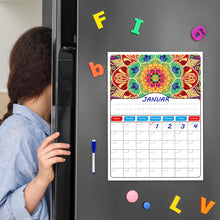 Load image into Gallery viewer, Bird On Branch Diamond Painting Refrigerator Magnet DIY Fridge Stickers Calendar